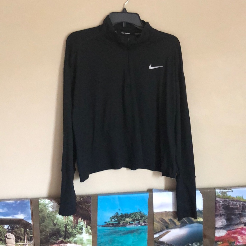 Cropped Nike Running Quarter Zip